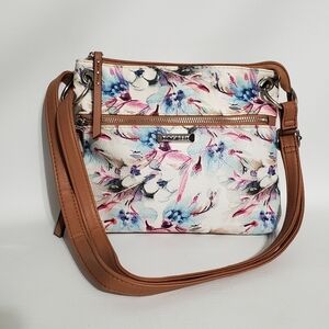Rosetti Small Floral Crossbody Bag Watercolor Flowers